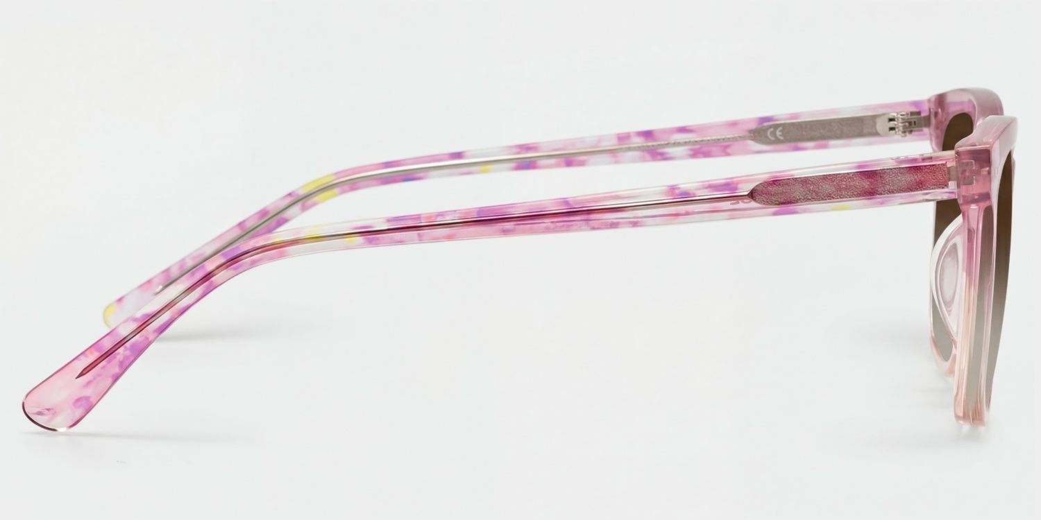 Layla Acetate Pink Frame Sunglasses | ZEELOOL CA3