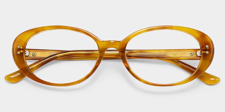Lennon Tortoise Oval Glasses