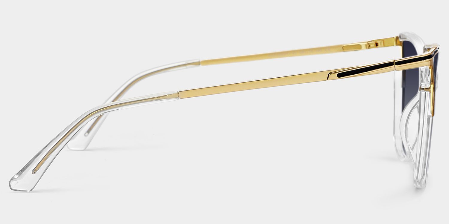 Yomary Clear Cat Eye Polarized Sunglasses for Driving | ZEELOOL CA3