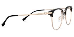 Naranjo Black Browline Glasses4