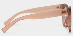 Malcolm Matte Brown Square Glasses4