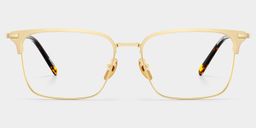 Maxwell Gold Browline Glasses0