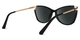 Yomary Black Cat eye Sunglasses3