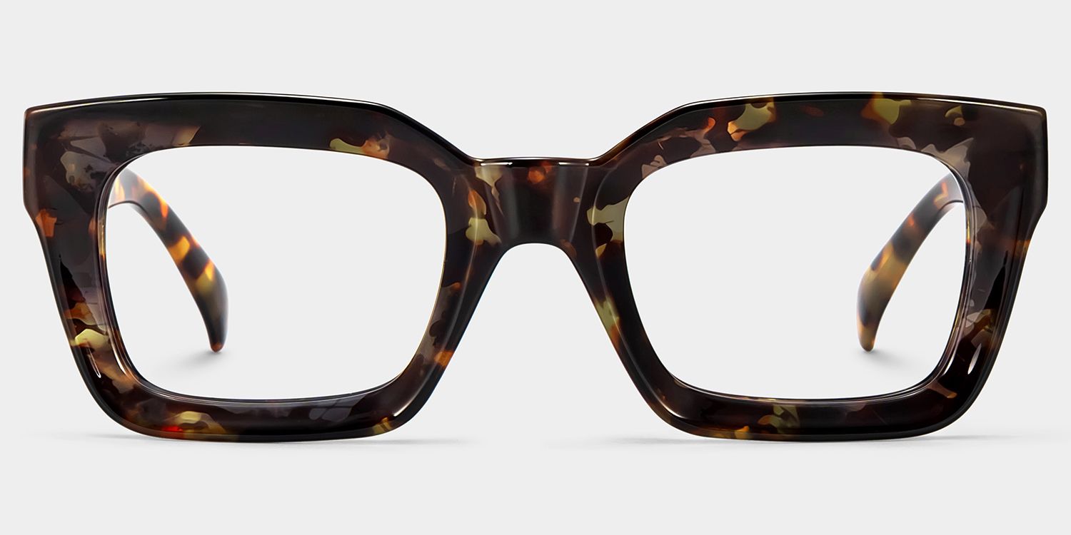 Nevaeh Square Tortoise Eyeglasses For Women and Men | ZEELOOL1