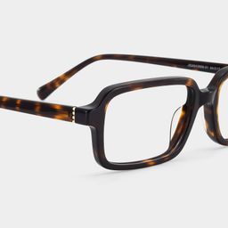 Danielle Tortoise Rectangle Glasses4