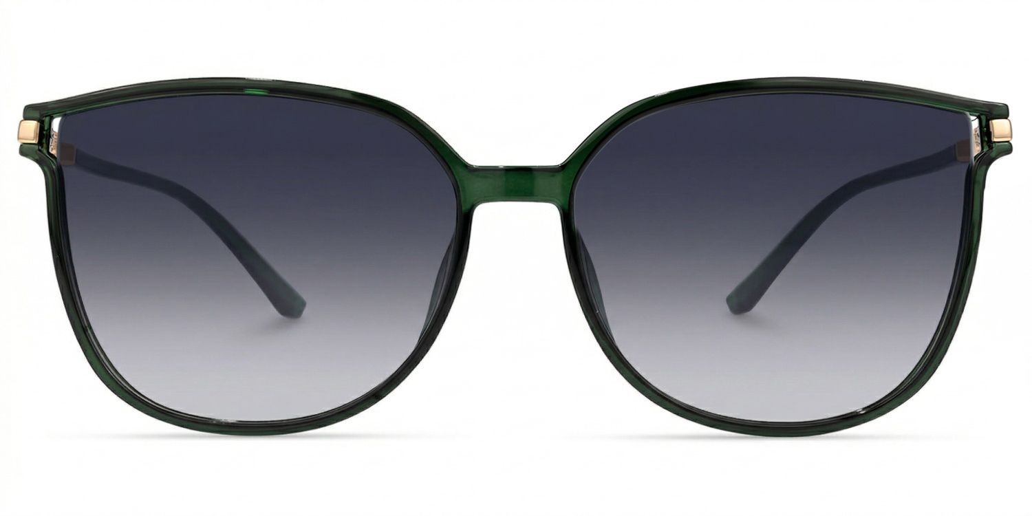 Rodz Dark-Green Square Sunglasses to Frame Your Face | ZEELOOL CA0