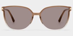 Rodz Brown Square Sunglasses0