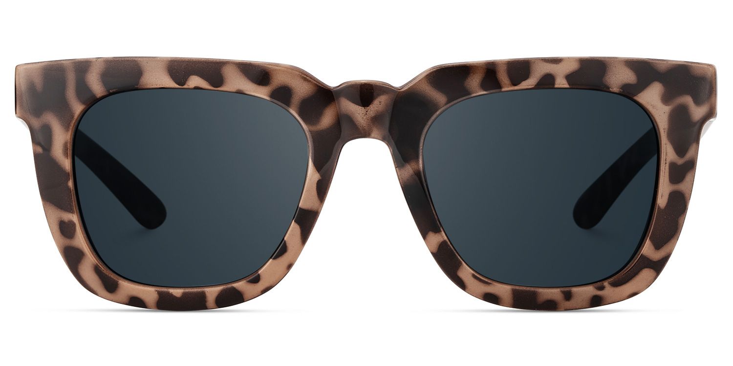Clea Tortoise Rectangle Polarized Sunglasses for Driving | ZEELOOL CA0