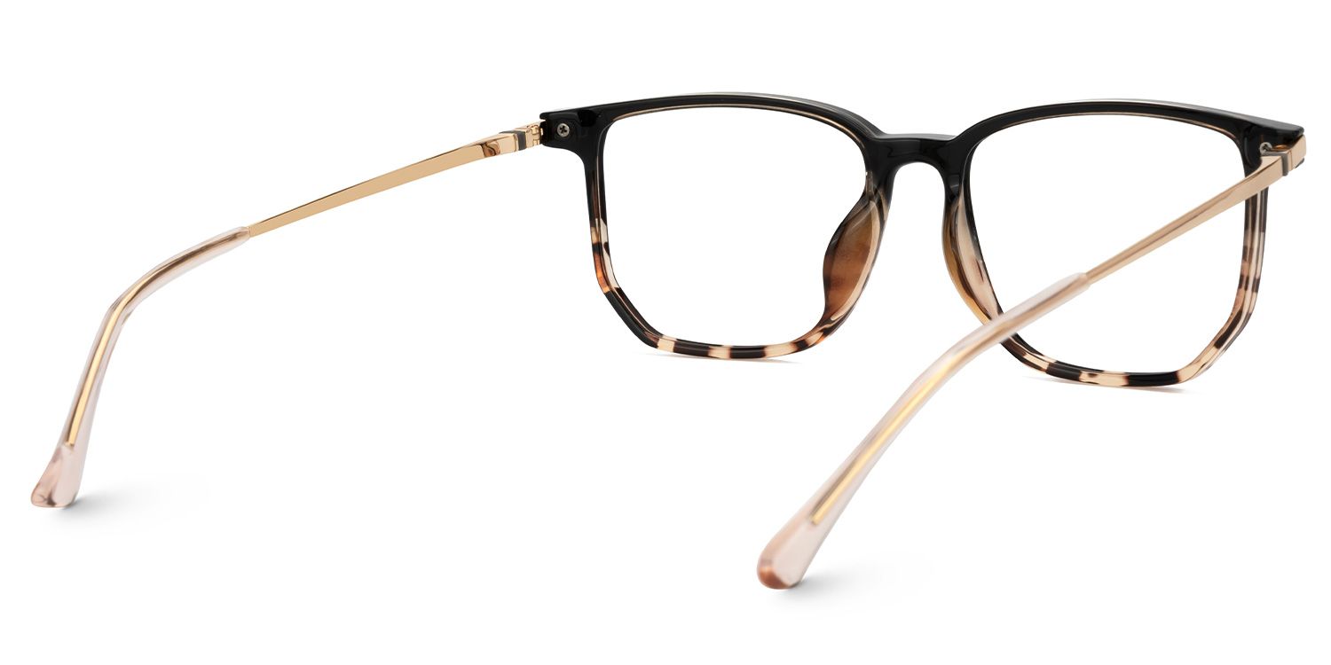 Fezell Tortoise Thin Frame Eyeglasses | ZEELOOL Canada3
