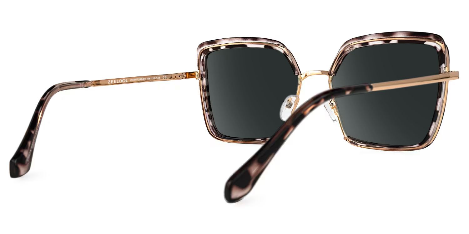 Cordaro Square Tortoise Sunglasses for Women & Men | ZEELOOL CA3