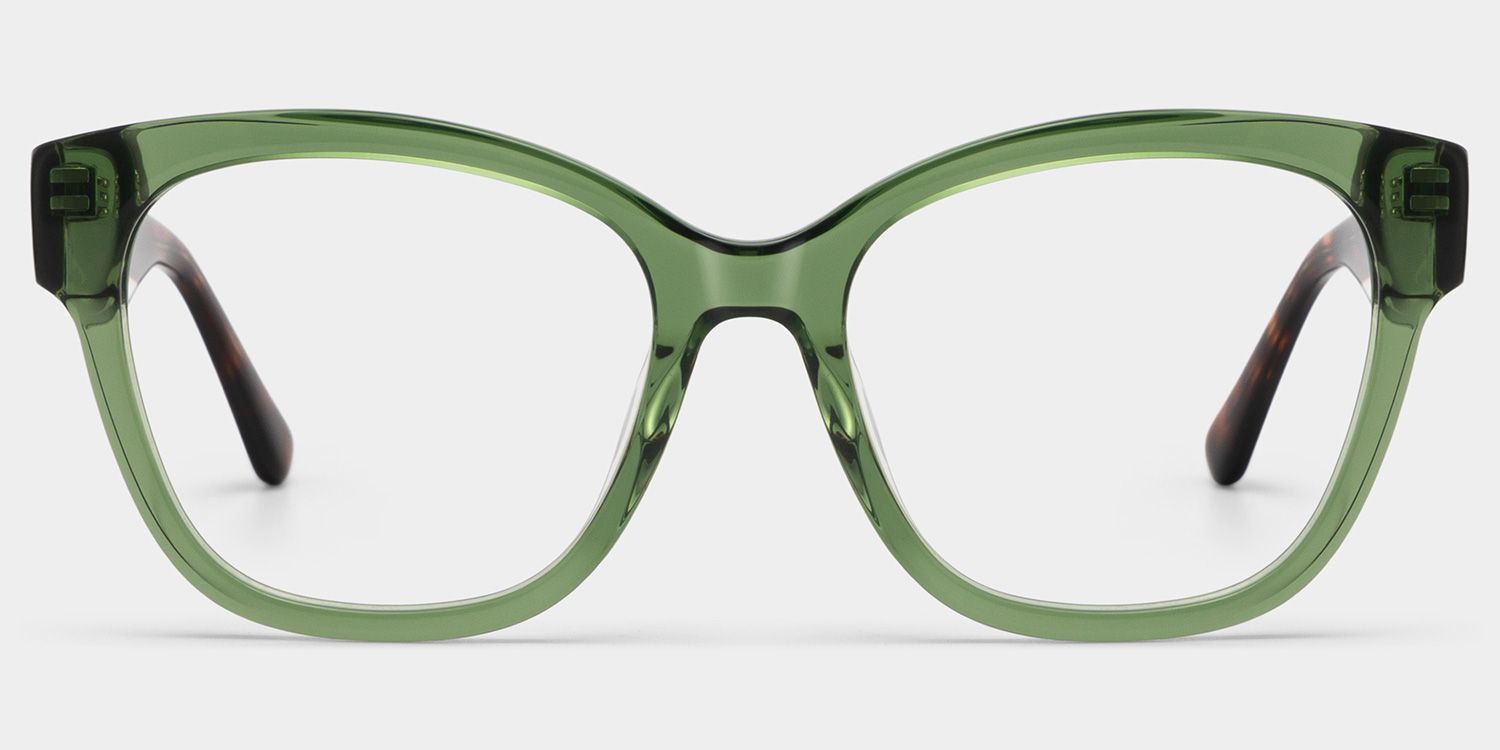 Everest Green Butterfly Glasses | Campus Athleisure Look0