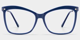 Isaebella Blue Butterfly Glasses0