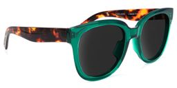 Harrell Green Square Sunglasses2