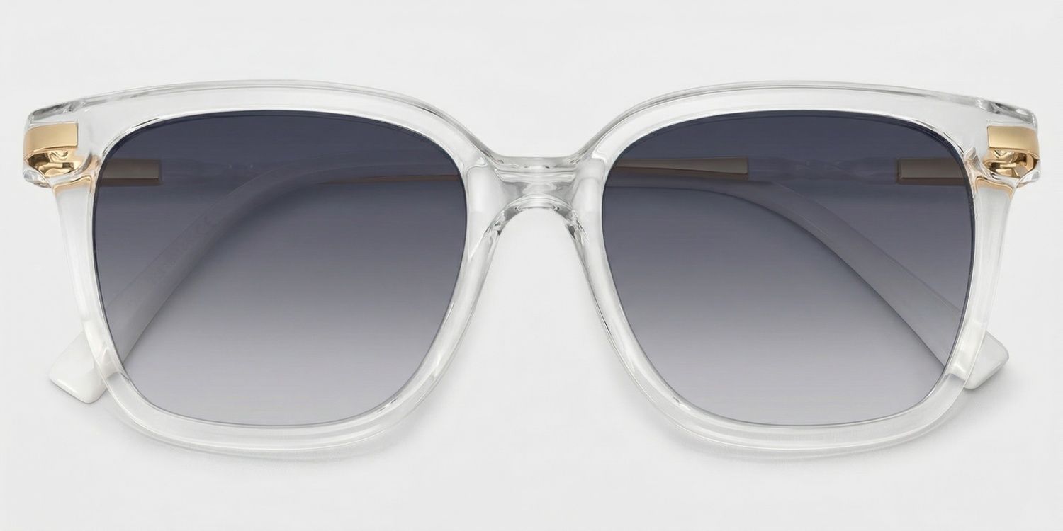 Jacqui Tr90 Clear Frame Sunglasses | ZEELOOL CA1