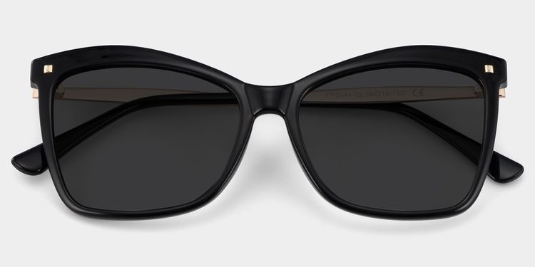 Isaebella Black Butterfly Sunglasses