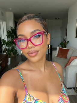 Senica Purple Cat eye Glasses5
