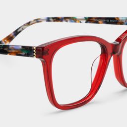 Bella Red Butterfly Glasses4