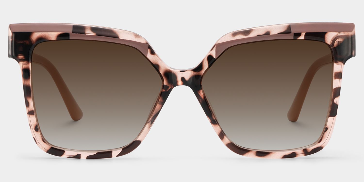 Eboney Tortoise Frame Sunglasses with Square Style | ZEELOOL CA0