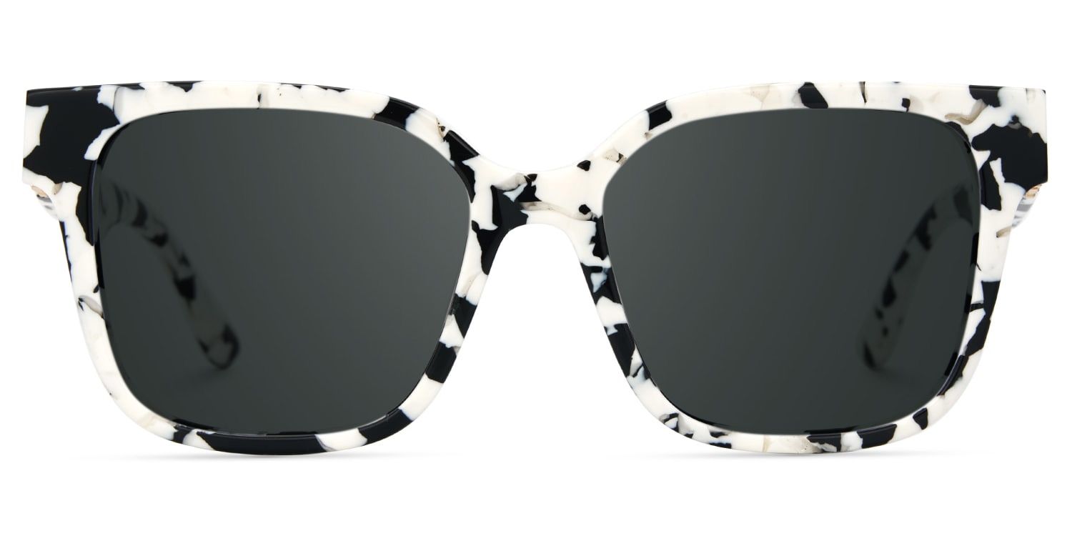 Kerri Cow Print Frame Sunglasses with Square Style | ZEELOOL CA0
