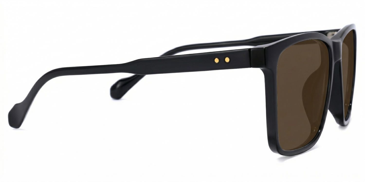 Burgos Square Sunglasses with Tr90 Black Frames | ZEELOOL CA2