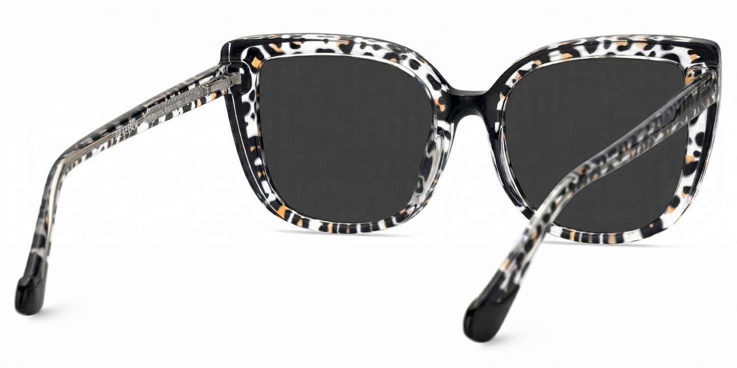 Fenn Tr90 Black Tortoise Frame Sunglasses | ZEELOOL CA3