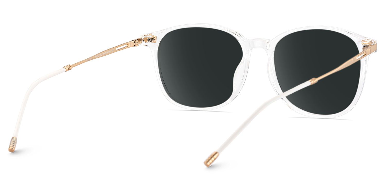 Greene Square Sunglasses with Tr90 Clear Frames | ZEELOOL CA3