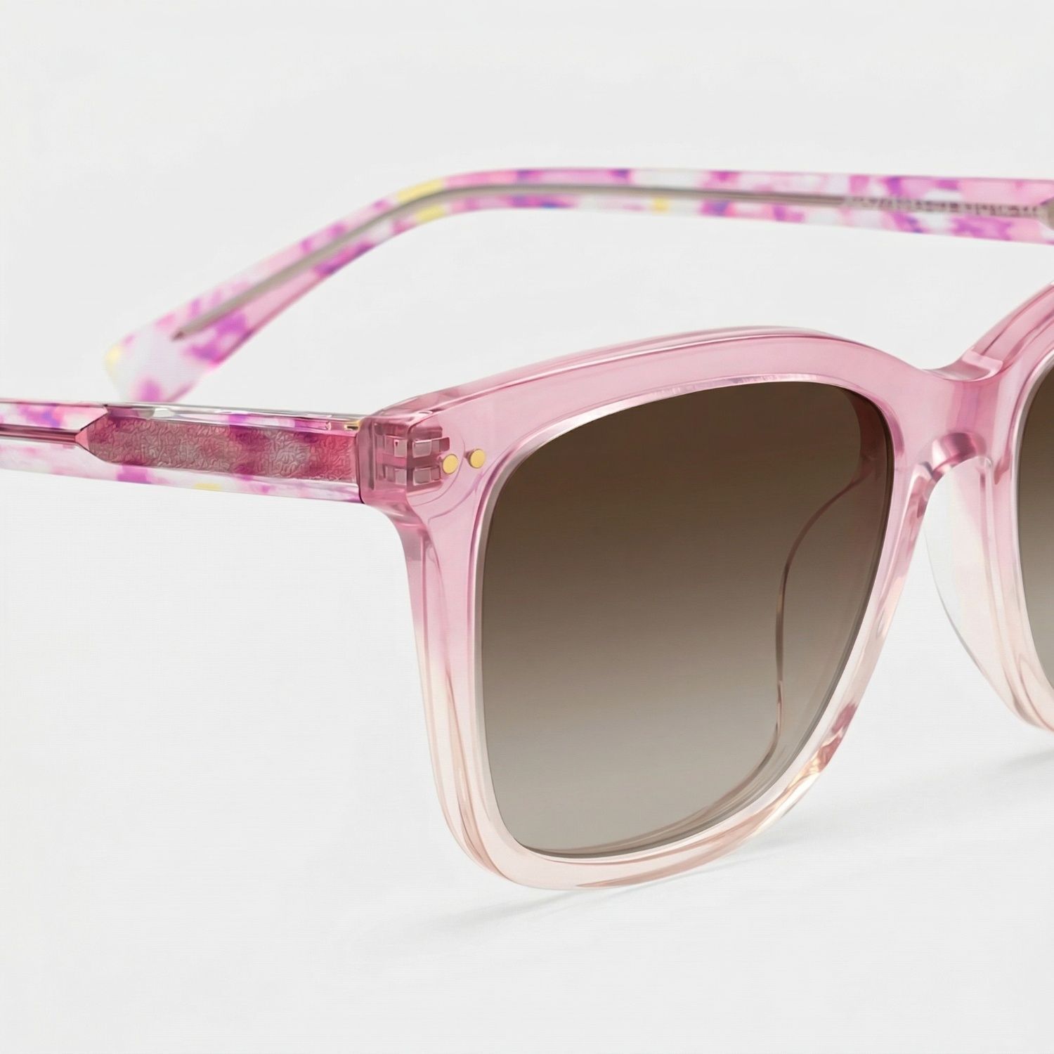 Layla Acetate Pink Frame Sunglasses | ZEELOOL CA4