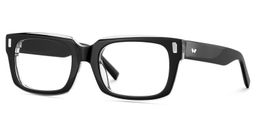 Fayssel Black Rectangle Glasses3