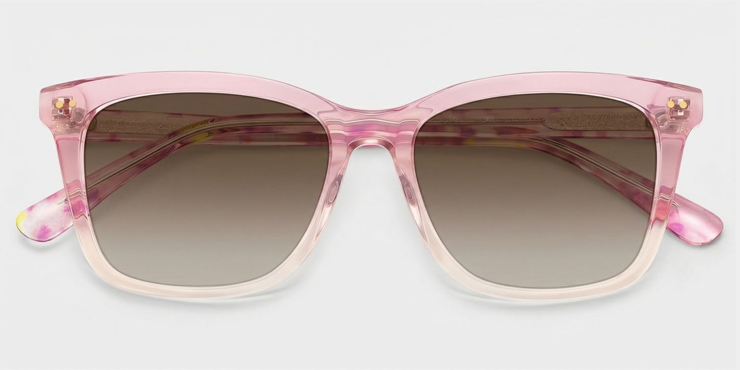 Layla Acetate Pink Frame Sunglasses | ZEELOOL CA1