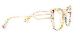 Kieran Mottled Rectangle Glasses4