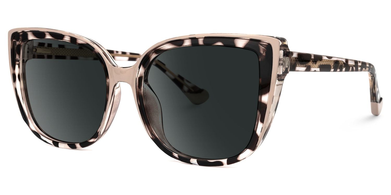 Fenn Tortoise Cat Eye Sunglasses to Frame Your Face | ZEELOOL CA1
