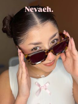 Nevaeh Tortoise Square Sunglasses4