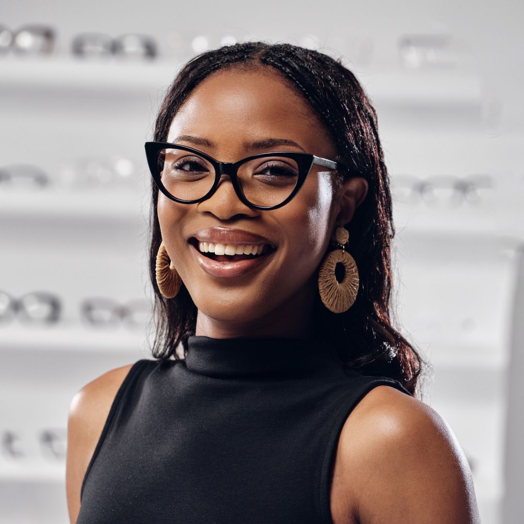 Jaden Cat-eye Black Eyeglasses and Glasses Frames6