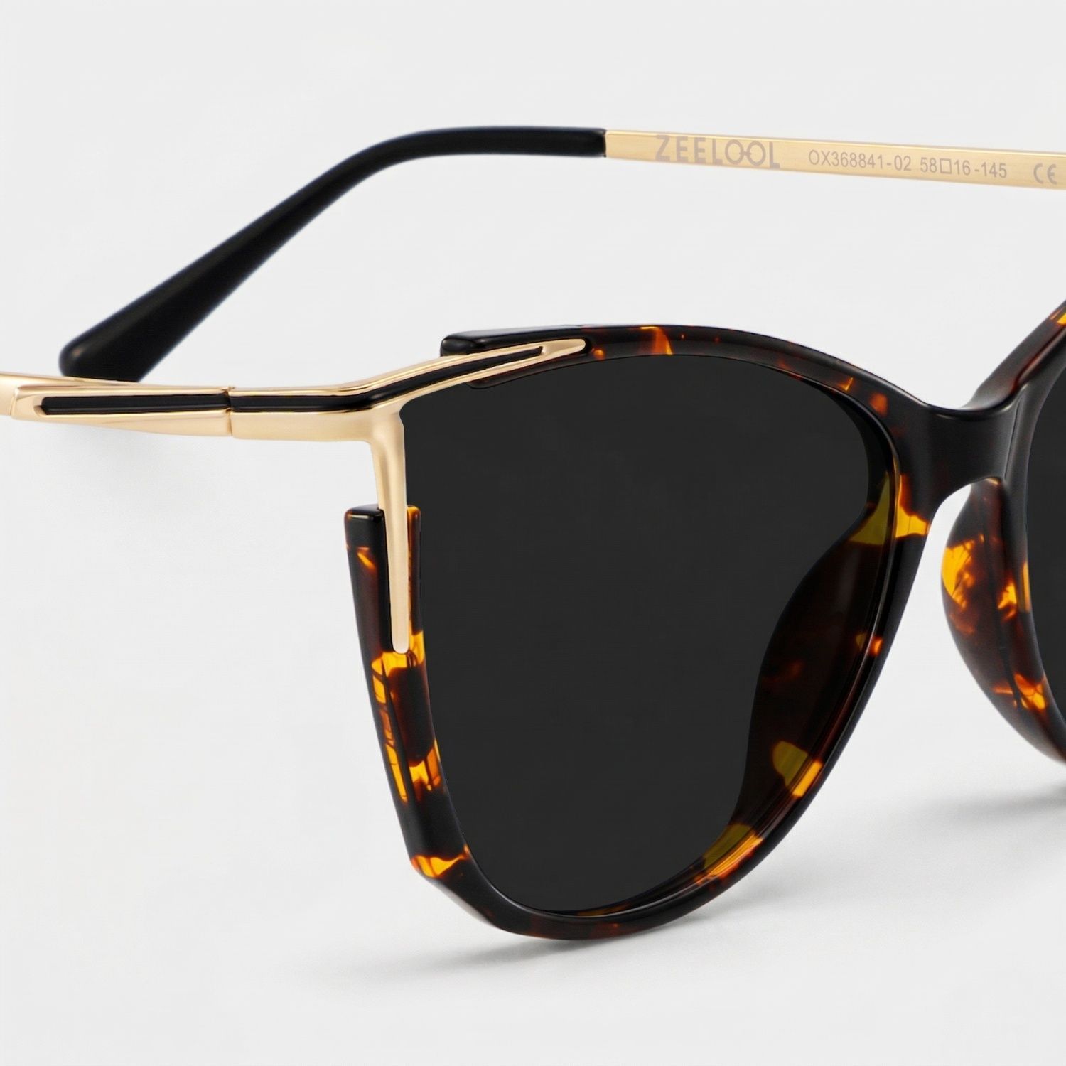 Yomary Tortoise Frame Sunglasses with Cat Eye Style | ZEELOOL CA4