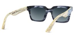 Rangel Gray Rectangle Sunglasses4