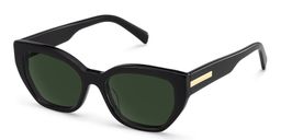 Zia Black Cat eye Sunglasses2