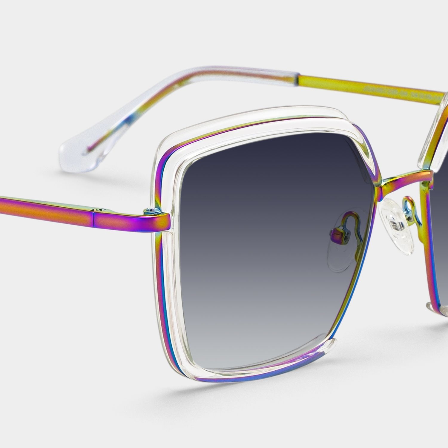 Cordaro Square Clear Sunglasses for Women & Men | ZEELOOL CA4
