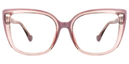 Fenn Pink Cat eye Glasses0