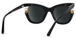 Pearl Black Cat eye Sunglasses3
