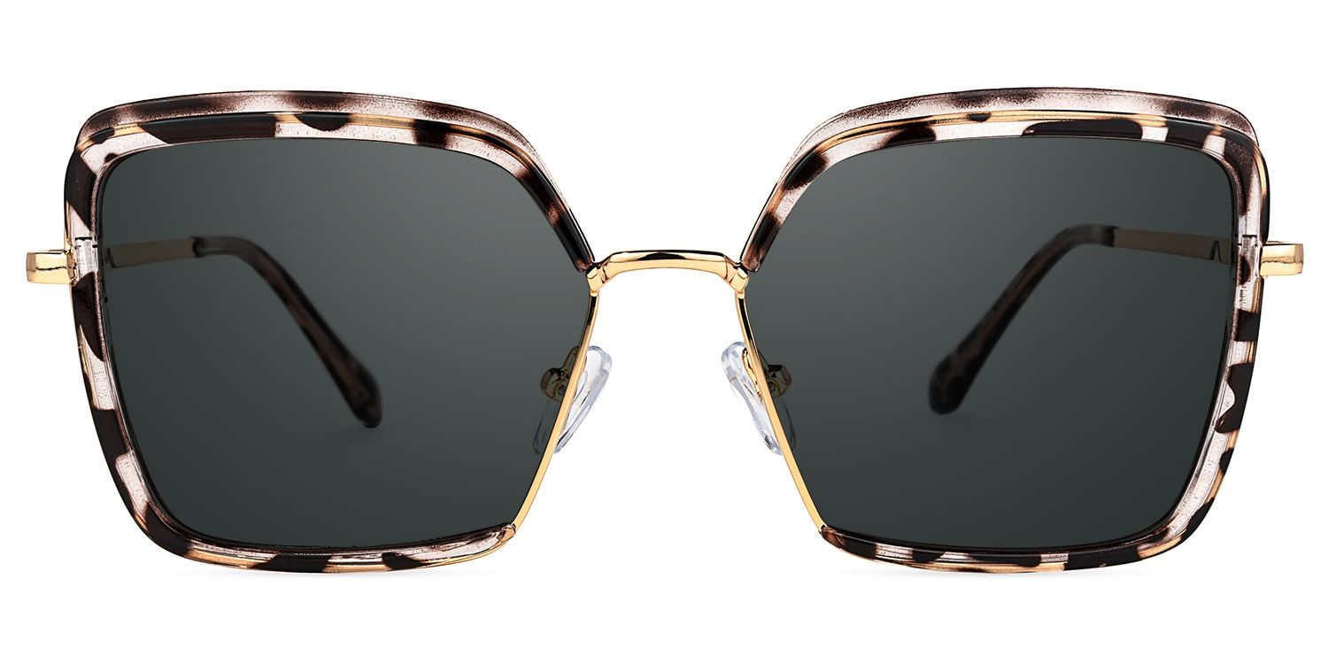 Cordaro Square Tortoise Sunglasses for Women & Men | ZEELOOL CA0
