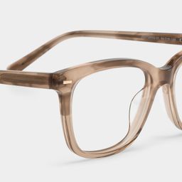 Sawyer Brown Rectangle Glasses5