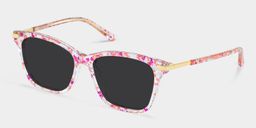 Eliot Pink Rectangle Sunglasses2