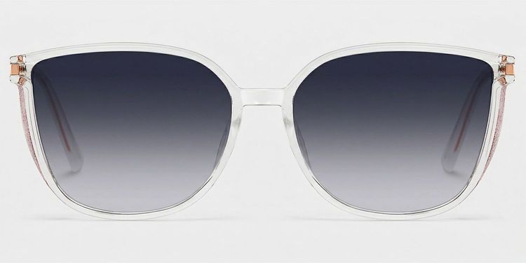 Rodz Clear Square Sunglasses