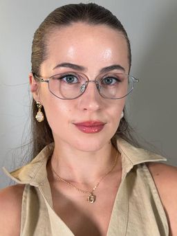 Everett Silver Geometric Glasses9