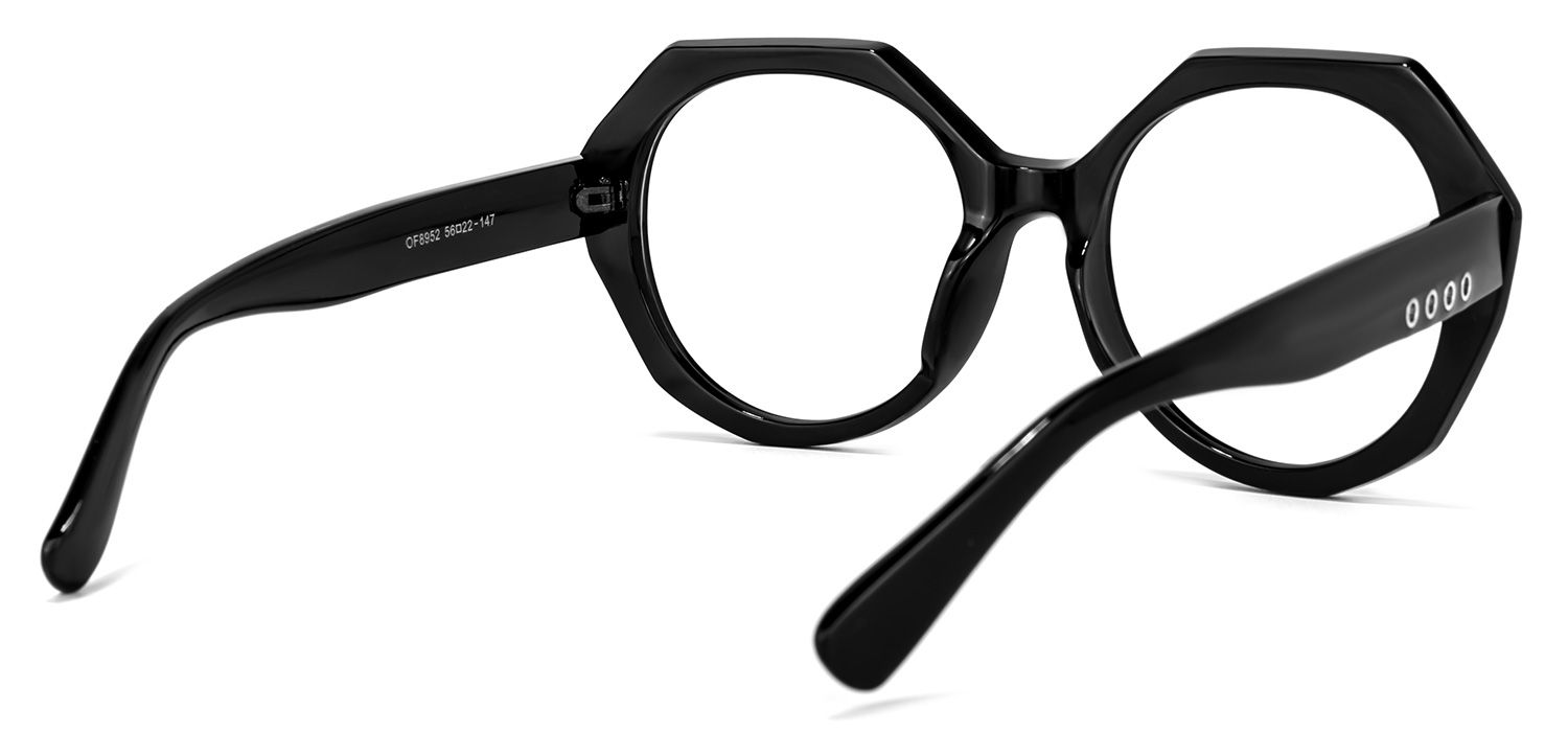 Mcconico Designer Eyeglasses in Butterfly Gold Frame3