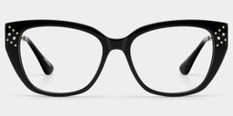 Alma Black Butterfly Glasses1