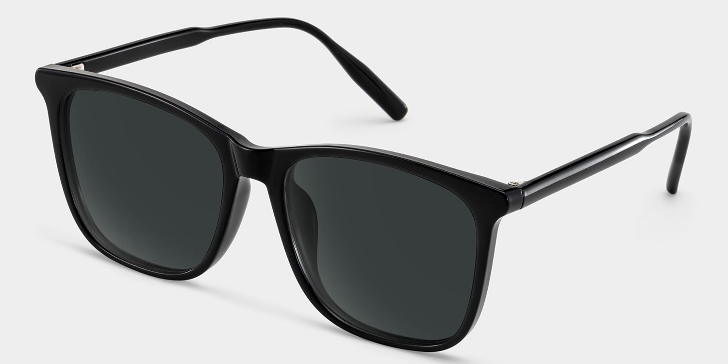 Malika Tr90 Black Frame Sunglasses | ZEELOOL CA3