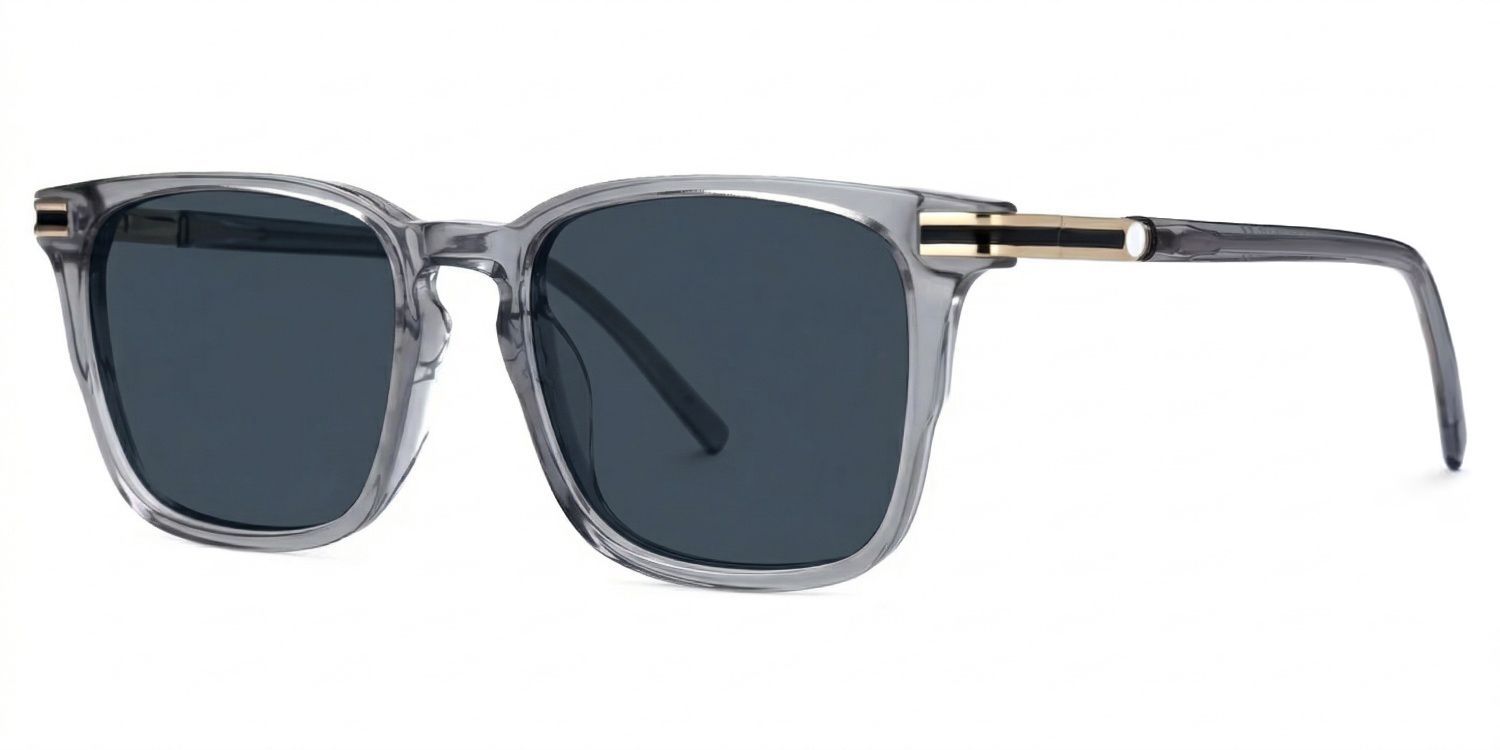 Kornelia Gray Square Sunglasses to Frame Your Face | ZEELOOL CA1