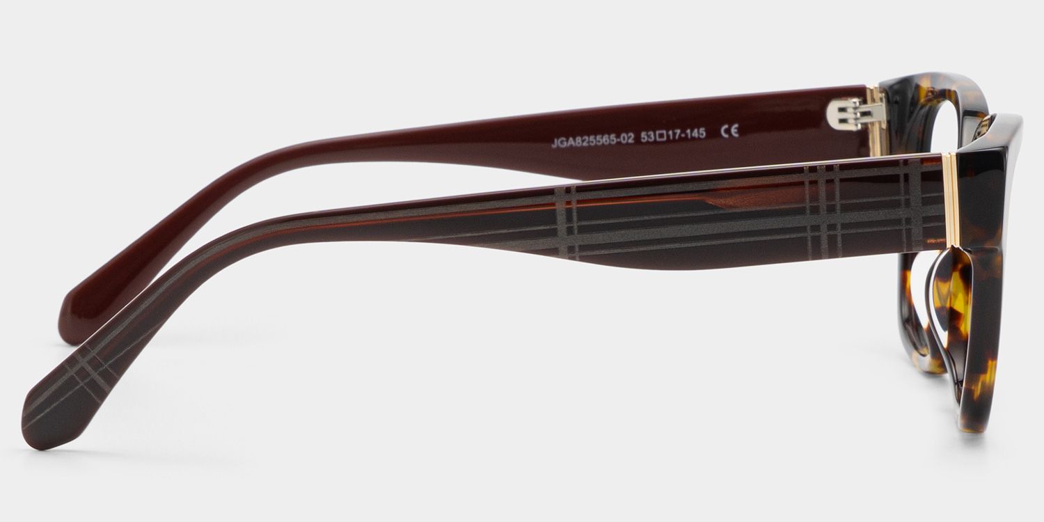 Blake Tortoise Square Glasses | Retro Campus Athleisure4