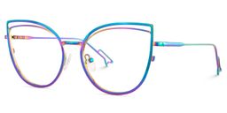 Spivey Iridescent Cat eye Glasses3